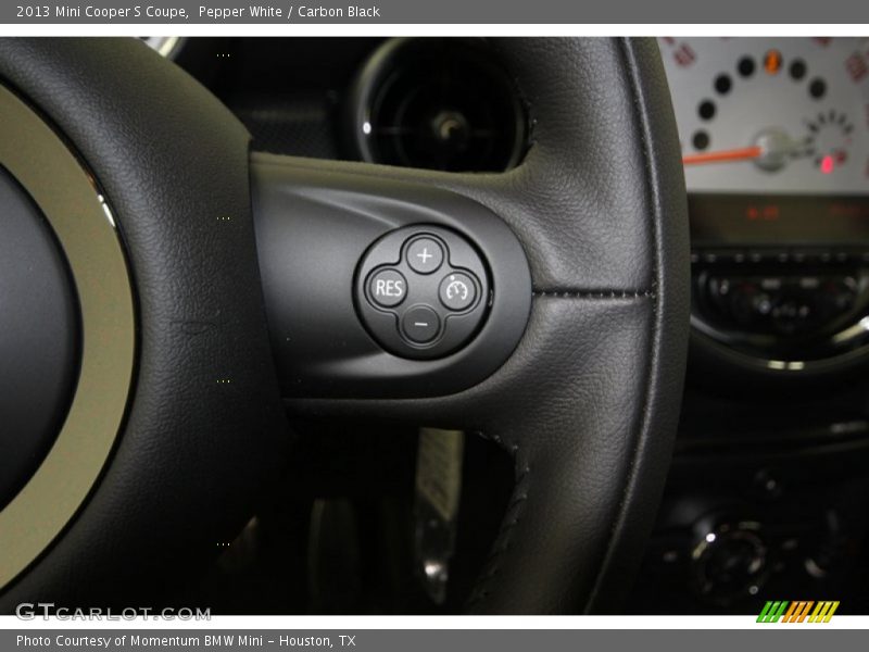 Controls of 2013 Cooper S Coupe