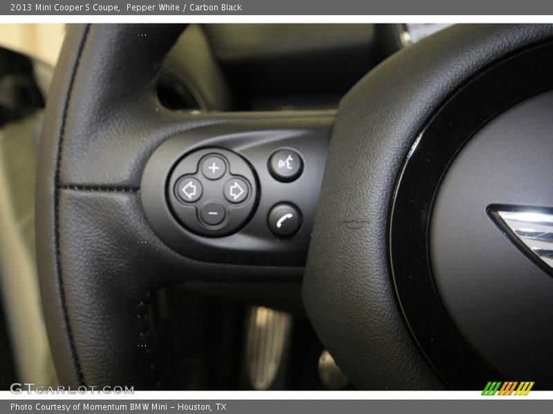 Controls of 2013 Cooper S Coupe