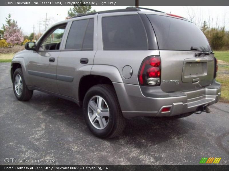 Graystone Metallic / Light Gray 2005 Chevrolet TrailBlazer LS 4x4