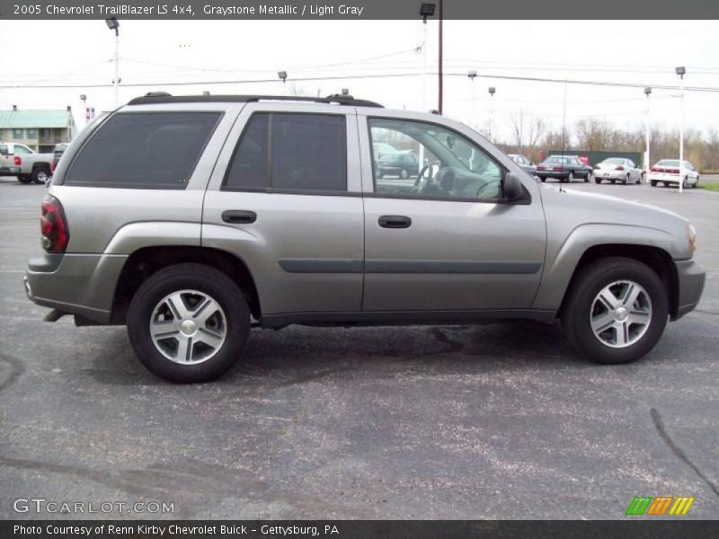 Graystone Metallic / Light Gray 2005 Chevrolet TrailBlazer LS 4x4
