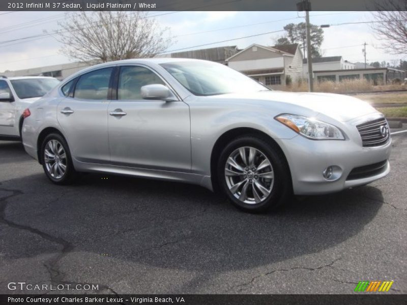 Liquid Platinum / Wheat 2012 Infiniti M 37 Sedan