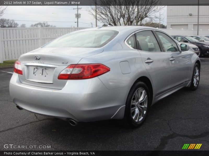 Liquid Platinum / Wheat 2012 Infiniti M 37 Sedan