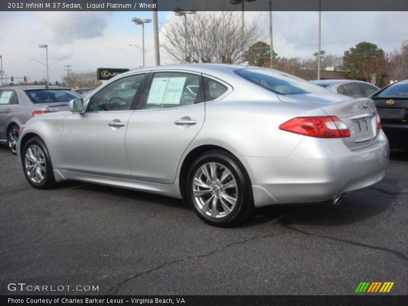 Liquid Platinum / Wheat 2012 Infiniti M 37 Sedan