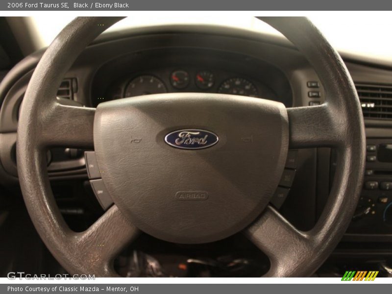 Black / Ebony Black 2006 Ford Taurus SE