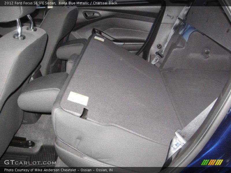 Kona Blue Metallic / Charcoal Black 2012 Ford Focus SE SFE Sedan