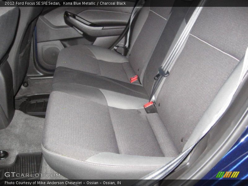 Kona Blue Metallic / Charcoal Black 2012 Ford Focus SE SFE Sedan