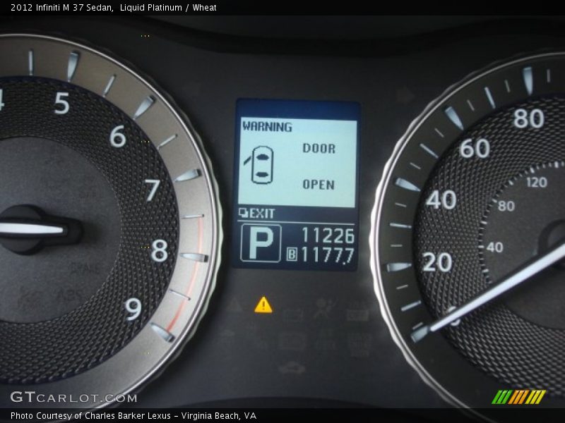 Liquid Platinum / Wheat 2012 Infiniti M 37 Sedan