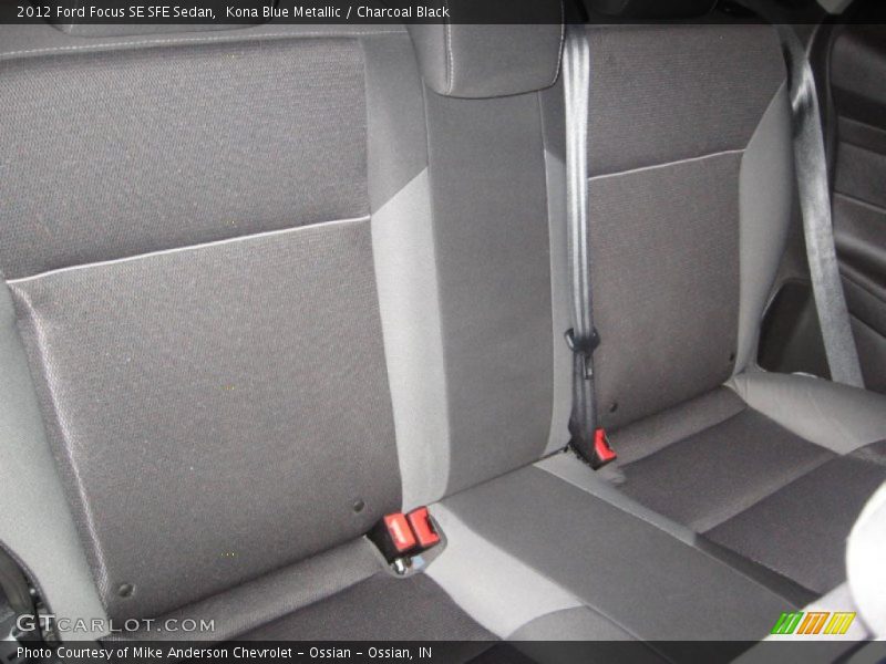 Kona Blue Metallic / Charcoal Black 2012 Ford Focus SE SFE Sedan