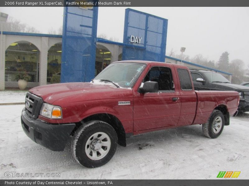Redfire Metallic / Medium Dark Flint 2006 Ford Ranger XL SuperCab