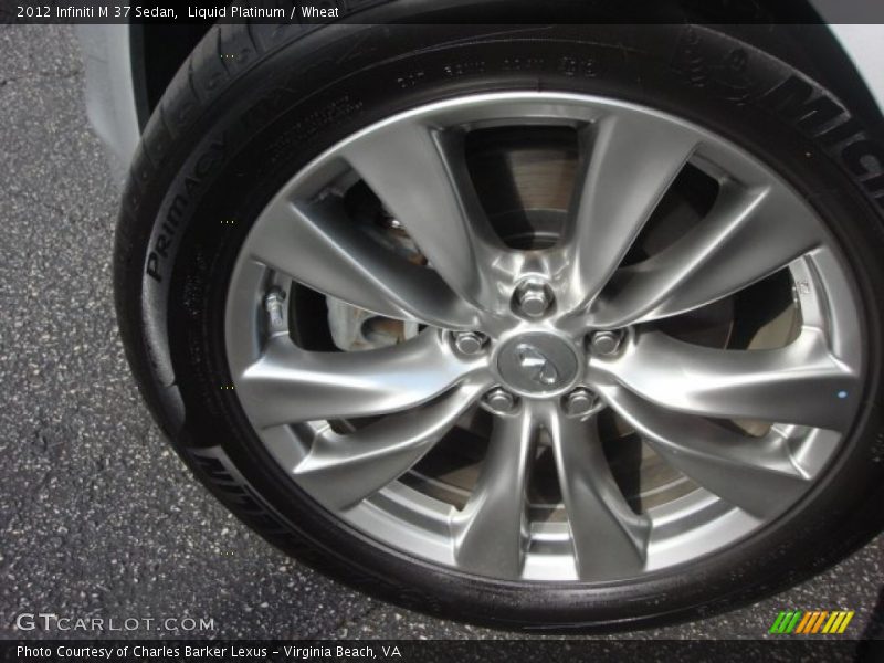 Liquid Platinum / Wheat 2012 Infiniti M 37 Sedan