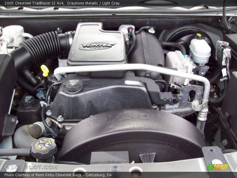 Graystone Metallic / Light Gray 2005 Chevrolet TrailBlazer LS 4x4