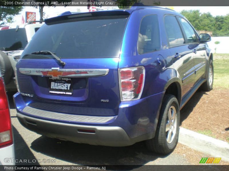 Laser Blue Metallic / Light Gray 2006 Chevrolet Equinox LT AWD
