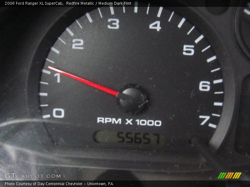 Redfire Metallic / Medium Dark Flint 2006 Ford Ranger XL SuperCab