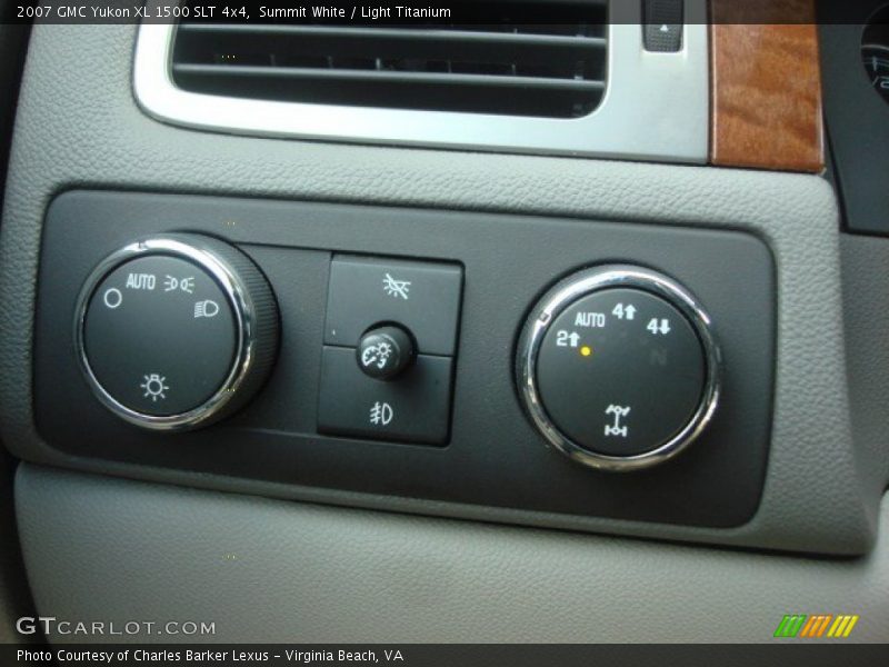 Controls of 2007 Yukon XL 1500 SLT 4x4