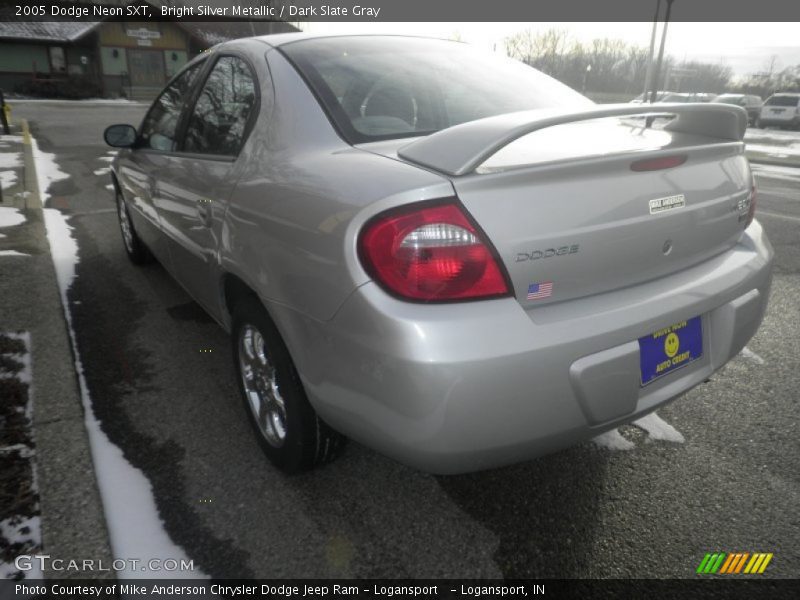 Bright Silver Metallic / Dark Slate Gray 2005 Dodge Neon SXT