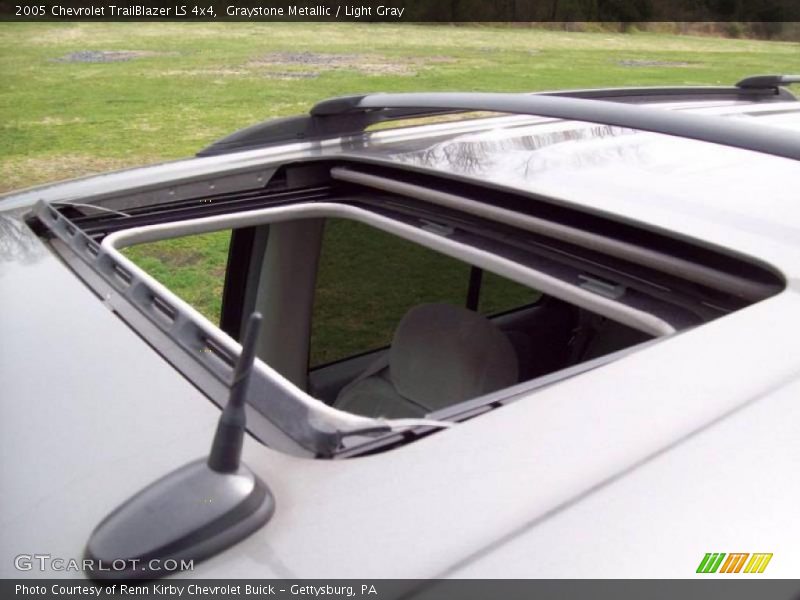 Graystone Metallic / Light Gray 2005 Chevrolet TrailBlazer LS 4x4