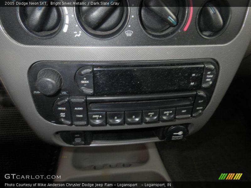 Controls of 2005 Neon SXT