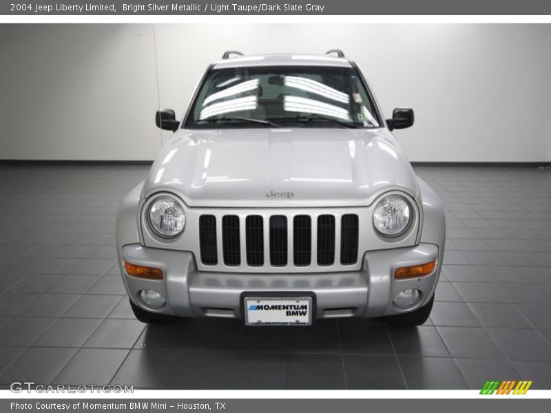 Bright Silver Metallic / Light Taupe/Dark Slate Gray 2004 Jeep Liberty Limited