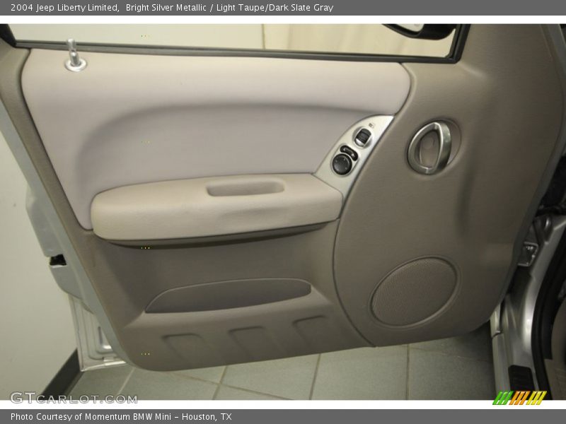 Bright Silver Metallic / Light Taupe/Dark Slate Gray 2004 Jeep Liberty Limited