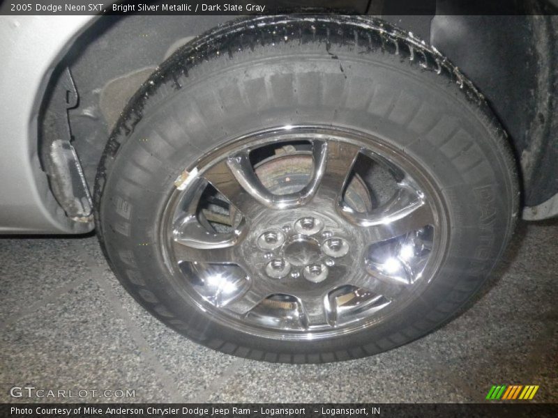 Bright Silver Metallic / Dark Slate Gray 2005 Dodge Neon SXT