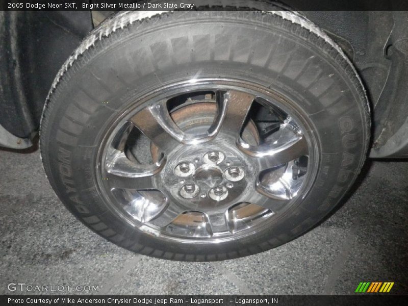 Bright Silver Metallic / Dark Slate Gray 2005 Dodge Neon SXT