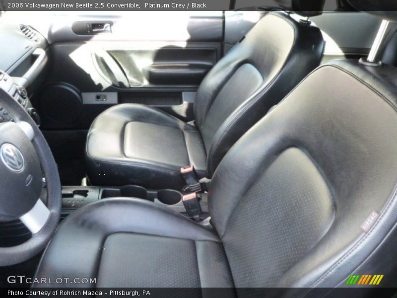 Platinum Grey / Black 2006 Volkswagen New Beetle 2.5 Convertible