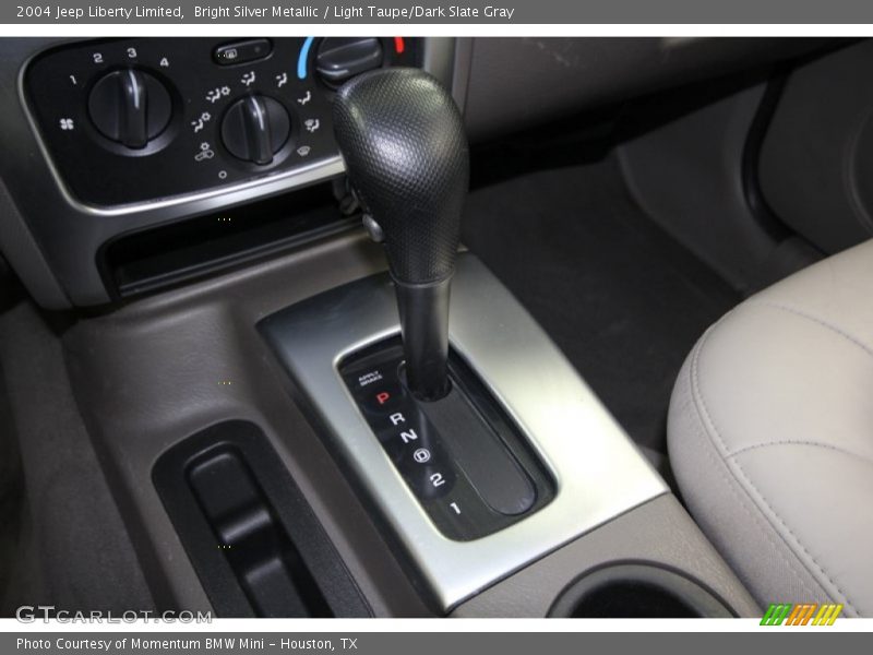 Bright Silver Metallic / Light Taupe/Dark Slate Gray 2004 Jeep Liberty Limited