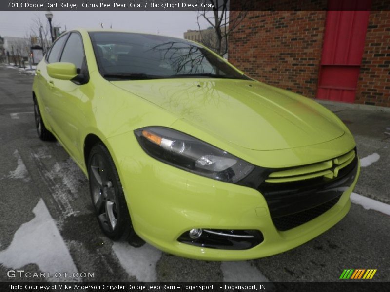 Front 3/4 View of 2013 Dart Rallye