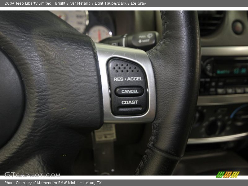Bright Silver Metallic / Light Taupe/Dark Slate Gray 2004 Jeep Liberty Limited