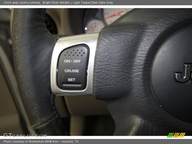 Bright Silver Metallic / Light Taupe/Dark Slate Gray 2004 Jeep Liberty Limited