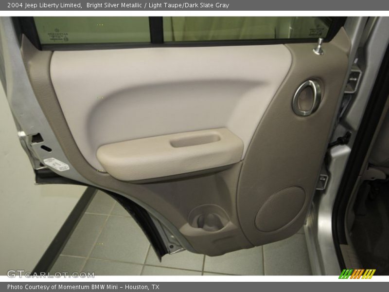 Bright Silver Metallic / Light Taupe/Dark Slate Gray 2004 Jeep Liberty Limited