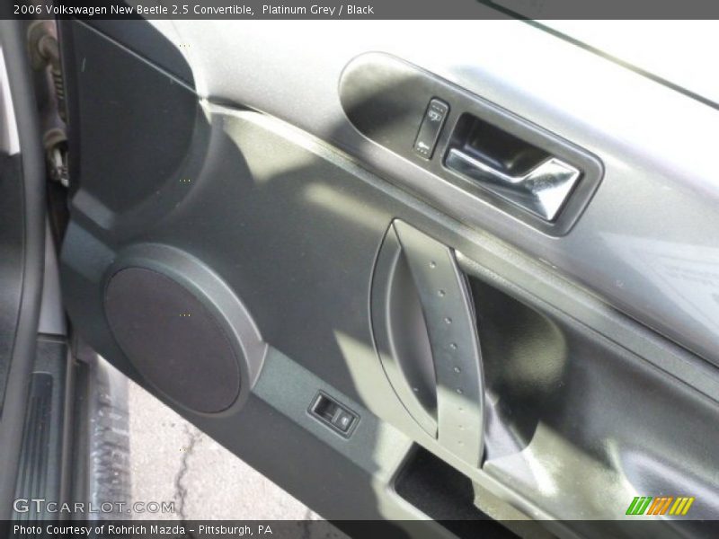 Platinum Grey / Black 2006 Volkswagen New Beetle 2.5 Convertible