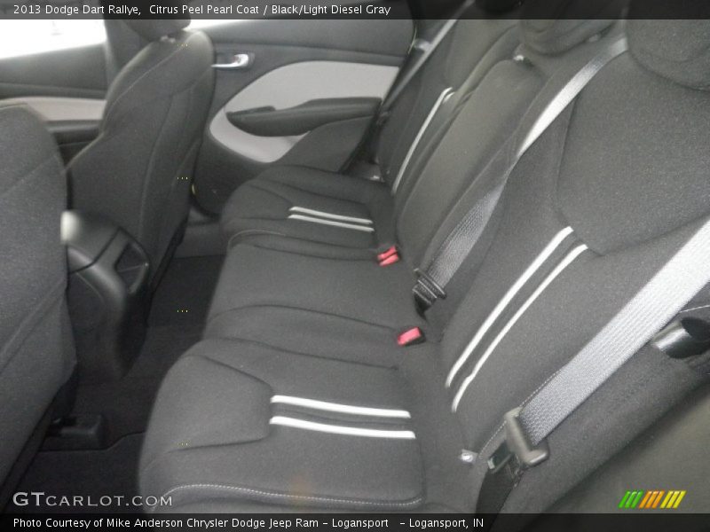 Rear Seat of 2013 Dart Rallye