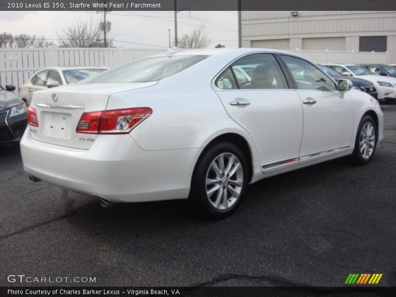 Starfire White Pearl / Parchment 2010 Lexus ES 350