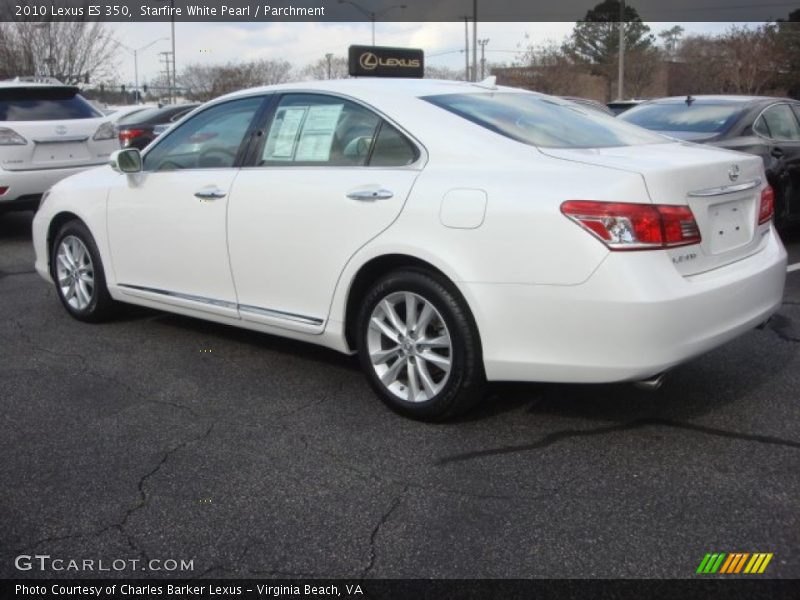 Starfire White Pearl / Parchment 2010 Lexus ES 350
