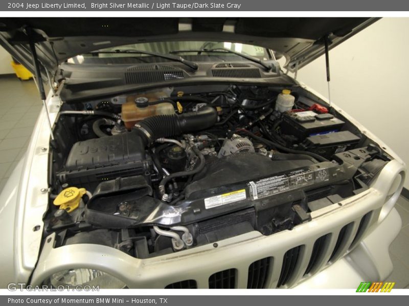 Bright Silver Metallic / Light Taupe/Dark Slate Gray 2004 Jeep Liberty Limited