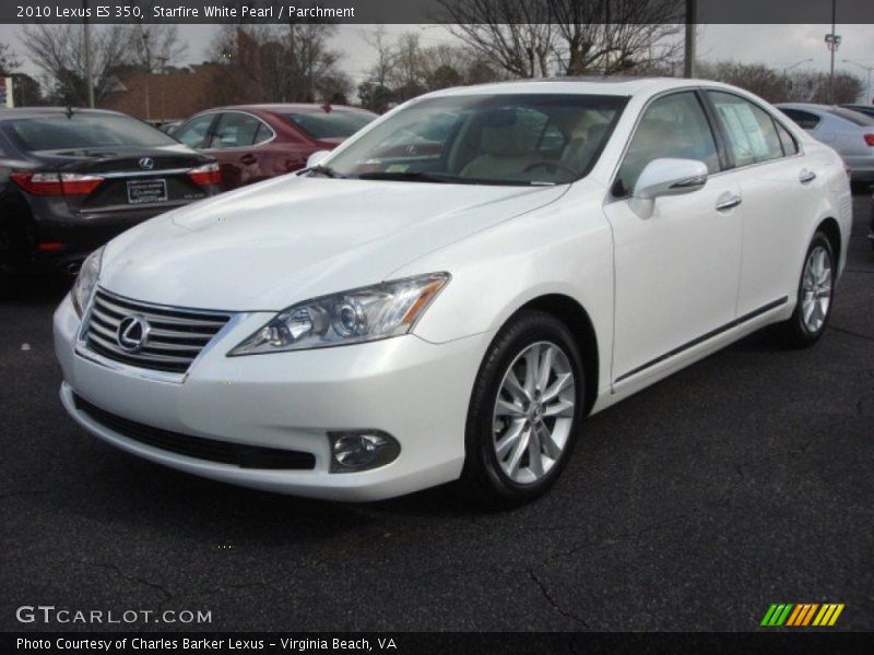 Starfire White Pearl / Parchment 2010 Lexus ES 350