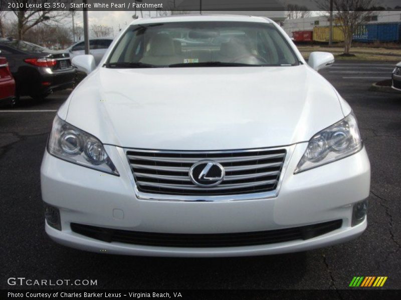 Starfire White Pearl / Parchment 2010 Lexus ES 350