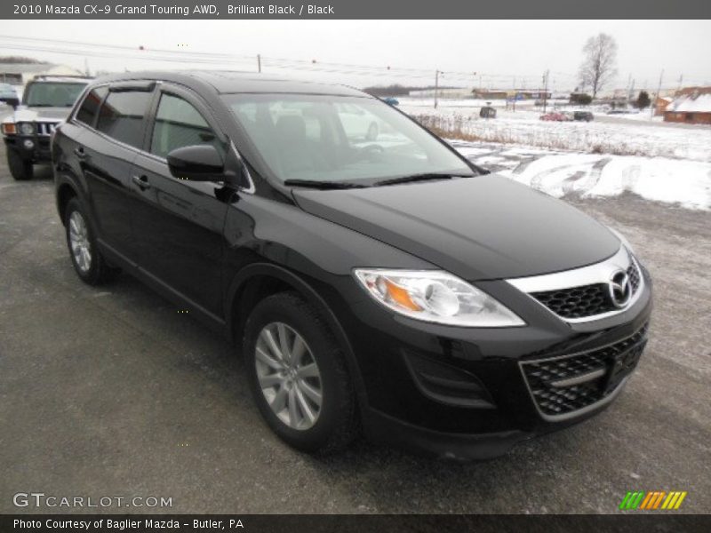 Brilliant Black / Black 2010 Mazda CX-9 Grand Touring AWD