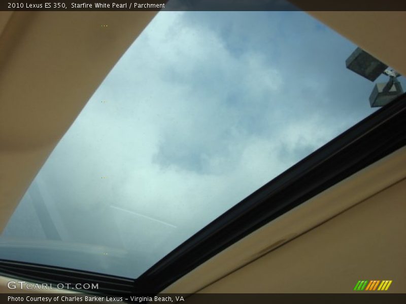 Starfire White Pearl / Parchment 2010 Lexus ES 350