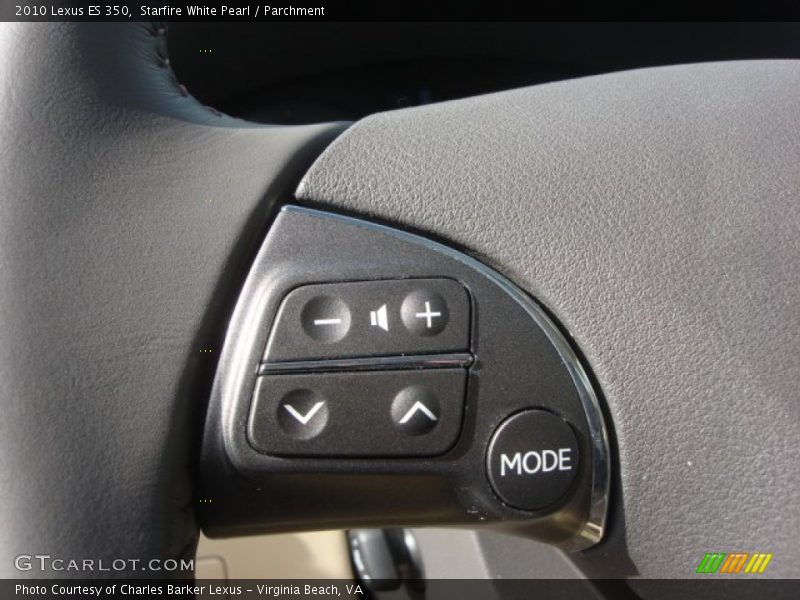 Starfire White Pearl / Parchment 2010 Lexus ES 350