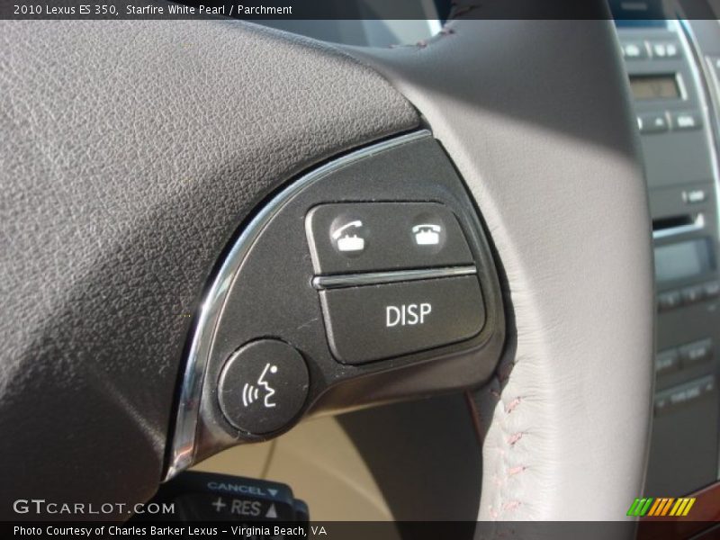 Starfire White Pearl / Parchment 2010 Lexus ES 350