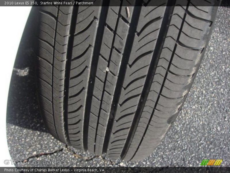 Starfire White Pearl / Parchment 2010 Lexus ES 350