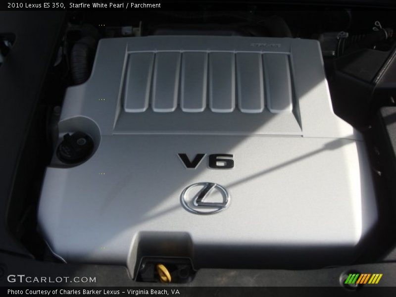Starfire White Pearl / Parchment 2010 Lexus ES 350