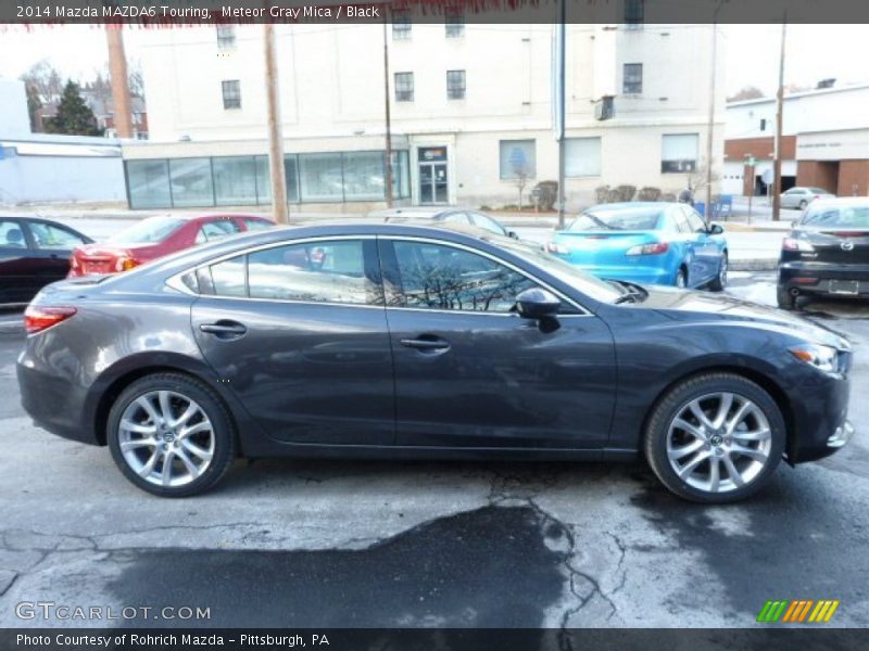 Meteor Gray Mica / Black 2014 Mazda MAZDA6 Touring