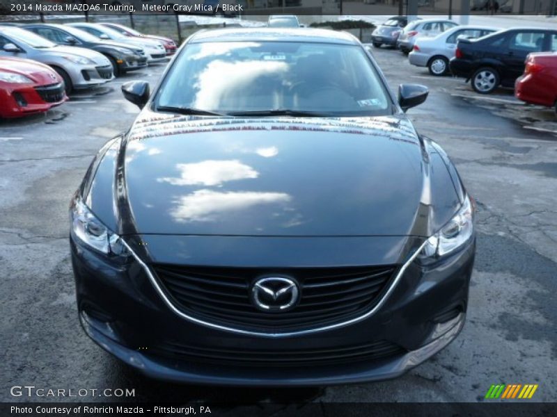Meteor Gray Mica / Black 2014 Mazda MAZDA6 Touring