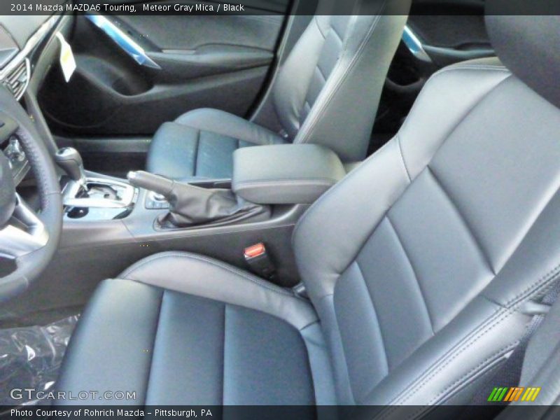 Meteor Gray Mica / Black 2014 Mazda MAZDA6 Touring