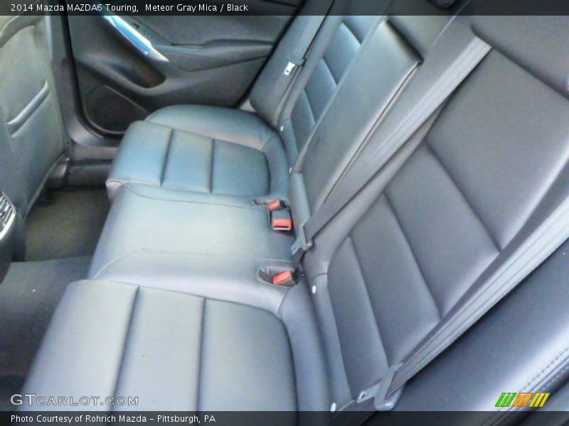 Meteor Gray Mica / Black 2014 Mazda MAZDA6 Touring