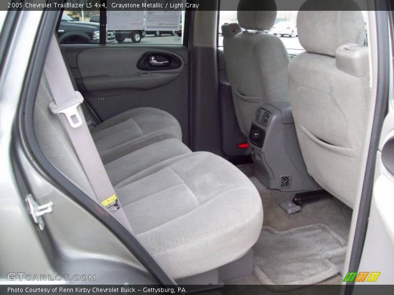 Graystone Metallic / Light Gray 2005 Chevrolet TrailBlazer LS 4x4