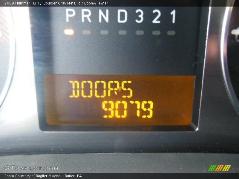 Boulder Gray Metallic / Ebony/Pewter 2009 Hummer H3 T